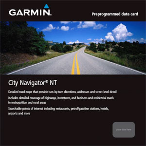 Карта автодорог Китая для Garmin City Navigator China NT 2011