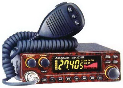 Автомобильная CB-радиостанция MegaJet MJ-3031M Turbo