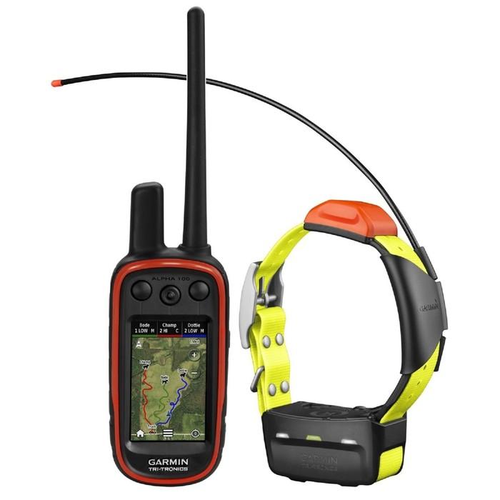 Система слежения за собакой GPS навигатор Garmin Alpha 100 с ошейником T5