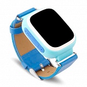 Детские умные часы с GPS трекером  Q80 ( маячок для детей ) синий цвет