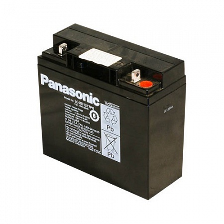 Аккумулятор Panasonic LC-XD1217P 12В, 17 Ач