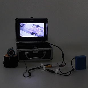 Видеокамера для подледной рыбалки в алюминиевом кейсе  FishCam 700  с кабелем 30 метров 