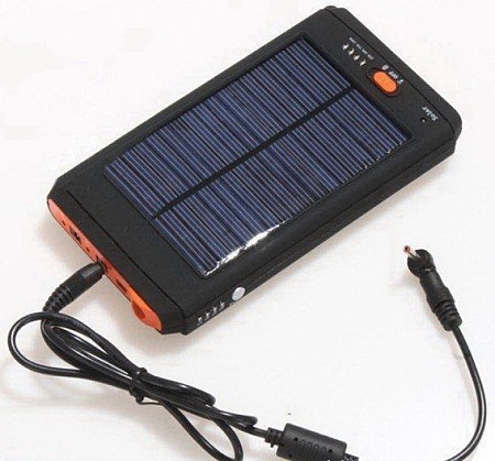 Универсальное зарядное устройство на солнечных батареях Power Bank PB-001-12000