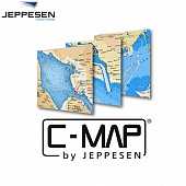 Карта водоемов C-Map NT MAX - EM-M002 - Центральная часть Средиземноморья