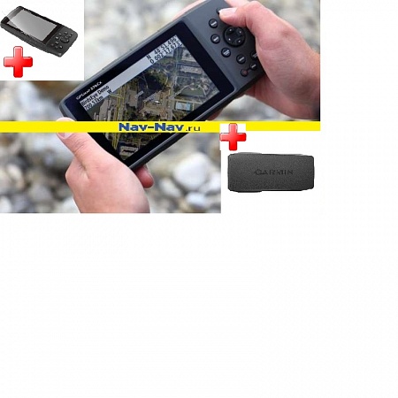 Универсальный GPS-навигатор Garmin Gpsmap 276Cx + Защитная пленка + Защитная крышка