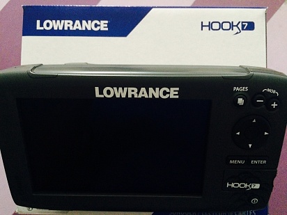 Картплоттер-эхолот Lowrance Elite-7 HDI (без датчика)