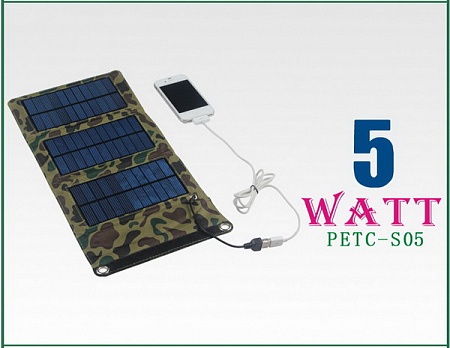 Универсальное зарядное устройство на солнечных батареях C-S-S05
